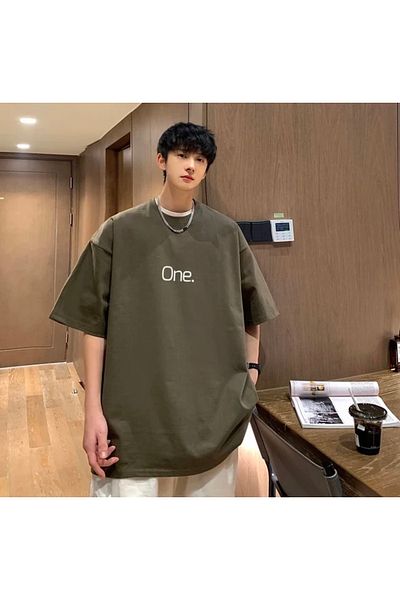 AMOR FACE LARGE SIZE CUSTOM DESIGN ONE PRINTED 100% COTTON SUPER OVERSIZE BATTAL MEN'S T-SHIRT