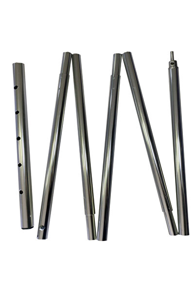 Bushlove Katlanabilir Yükseklik Ayarlı Teleskobik Çadır Tarp Tente Direk Direği