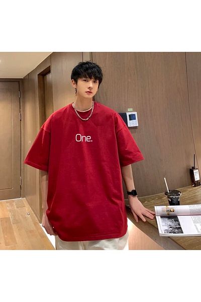 AMOR FACE LARGE SIZE CUSTOM DESIGN ONE PRINTED 100% COTTON SUPER OVERSIZE BATTAL MEN'S T-SHIRT