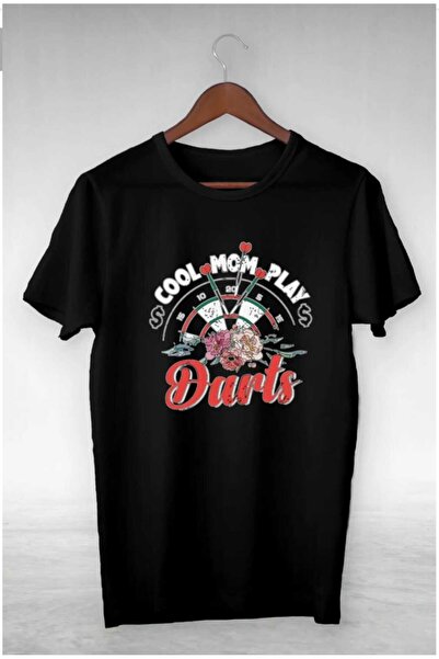 PERISENSE Unisex Γυναικείες Ανδρικές Cool Mom Play Durts Printed Oversize T-s...