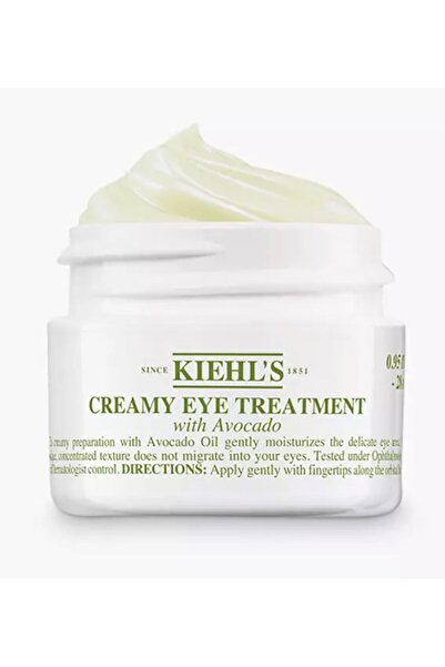 Kiehl's علاج كريمي للعين بالأفوكادو 28 مل - كريم للعين