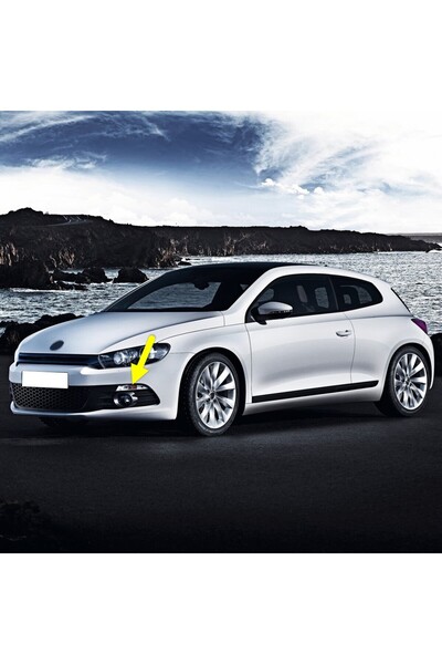 Bisra VW Scirocco 2009-2014 Ön Tampon Sol Sinyal Lambası Camı 1K8953041E