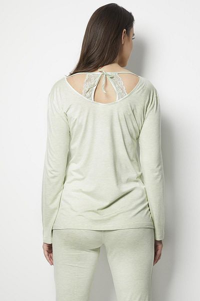 Doremi Σετ γυναικείες πιτζάμες Water Green Lycra