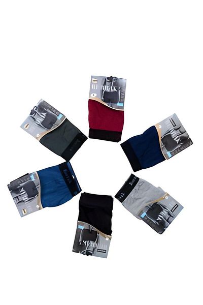 MYS GRUP TEKSTİL Berrak Modal Thick Belt Men's Boxers Pack of 6