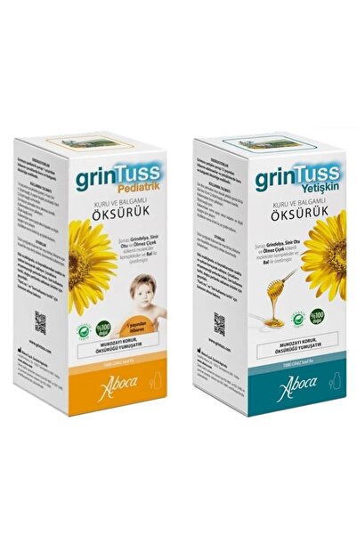 Grintuss Pediatrik Şurup 128 gr + Grintuss Yetişkin Şurup 128 gr