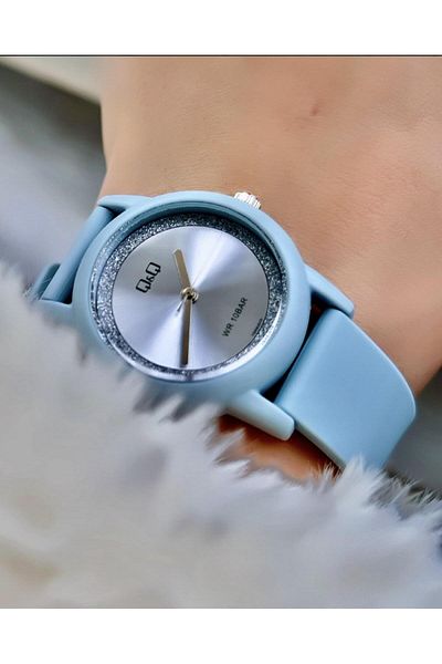 Q&Q  Women's Waterproof Plastic Cord Wristwatch