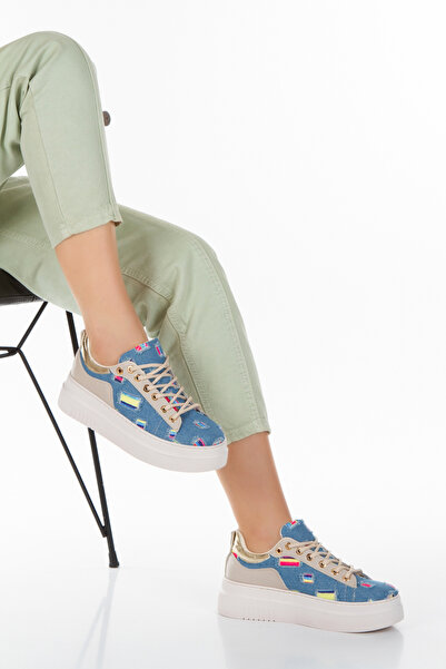 PASSAGE SHOES Kadın Renkli Günlük Spor Ayakkabı 2073