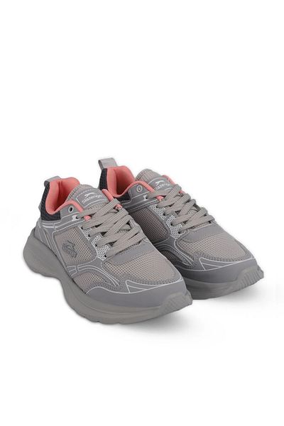 Slazenger Women's Gray Summer Anti-Sweat Anti-Slip Anti-Odor Ultra Light Full Orthopedic Walking Shoes