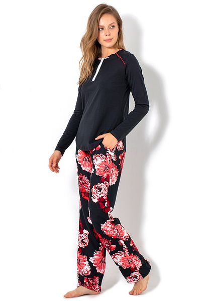 Doremi Set pijama neagră damă 