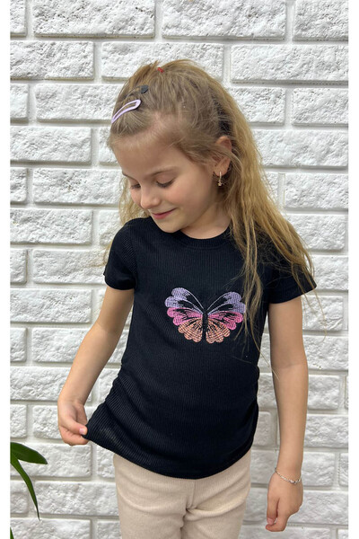 KAMİKAM T-SHORT FATA MINUNAT CU BRODERIE CAMISOLE