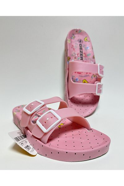 GEZER Anatomical Sole - Adjustable Buckle Beach, Pool, Balcony and Terrace Bathroom Home and Street Slippers