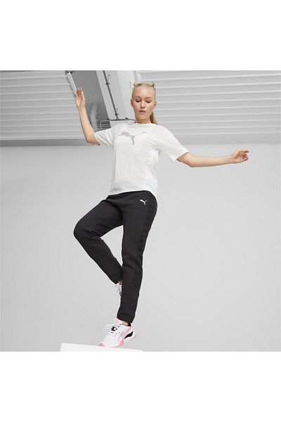 Puma Pantaloni de damă EVOSTRIPE cu talie înaltă