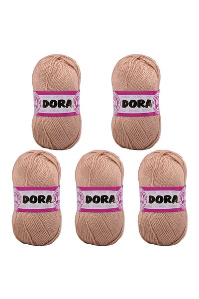 Ören Bayan Ören Dora Knitting Yarn Bronze (079) Pack of 5