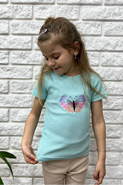 KAMİKAM T-SHORT FATA MINUNAT CU BRODERIE CAMISOLE