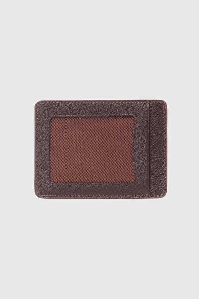 Grande 544 Натуральна шкіра Магнітний горизонтальний картковий футляр Arsel Кава