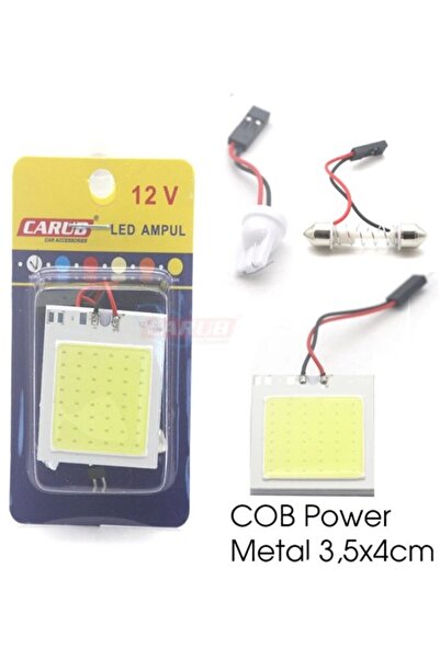 Carub Tavan Lamba İçi Cob Ledli Power Metal 35 40-beyaz