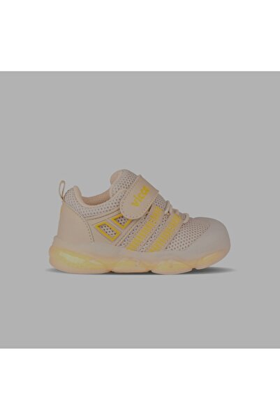 Vicco حذاء فيكو أورانتي للجنسين بيبي بيج الخطوة الأولى المضيئة