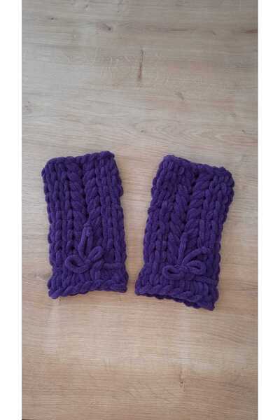 Alize Puffy Hand Knitted Gloves