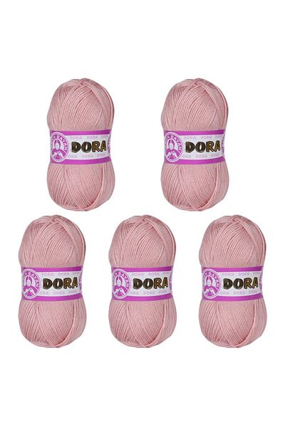 Ören Bayan Dora Knit Lanyard Salmon 5 Pack - Knitted (119)