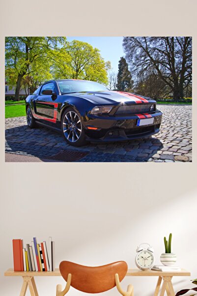 LİPYOS Ρετρό αφίσα από ξύλο MDF 3 mm με θέμα το αυτοκίνητο