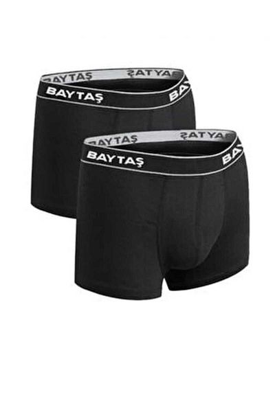 Baytas Μαύρο Ανδρικό Μπόξερ - Μονό Πακέτο