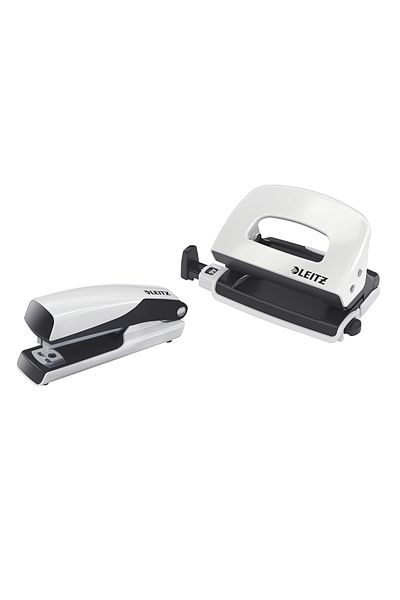 Leitz Leıtz 5561-01 Wow Staple Hole Punch Set White