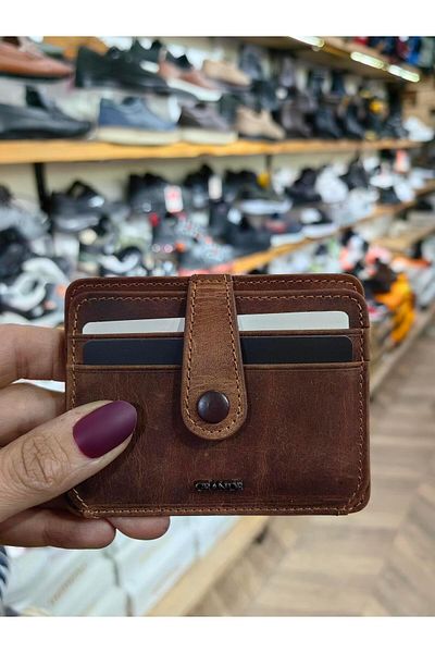 MELAMS Χειροποίητο πορτοφόλι Unisex Γνήσιο Δερμάτινο Πολλαπλών Διαμερισμάτων