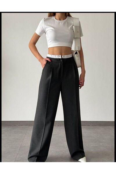 Oyer Moda Pantaloni plisați