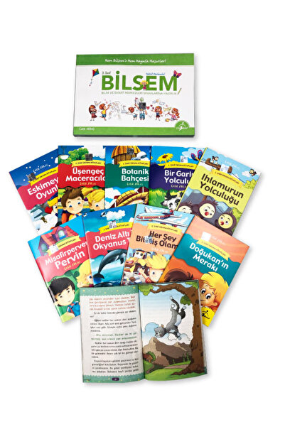 Çocuk Gezegeni 3. Sınıf Bilsem ve Okuma Seti - 11 kitap