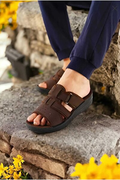 FOCUX TANK MODEL KALIN TABAN KALİTELİ RAHAT GÜNLÜK ERKEK TERLİĞİ SAĞLAM RAHAT İŞ PLAJ YÜRÜYÜŞ  TERLİĞİ