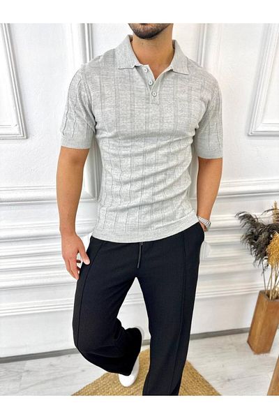 elkumoda Μπλουζάκι που αναπνέει κατά του ιδρώτα Μπλουζάκι με λαιμόκοψη με λεπτή εφαρμογή
