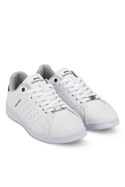 Slazenger Ανδρικά αθλητικά παπούτσια PIANO I Plus Size - Λευκό/Πράσινο
