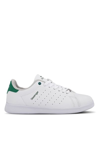 Slazenger Ανδρικά αθλητικά παπούτσια PIANO I Plus Size - Λευκό/Πράσινο