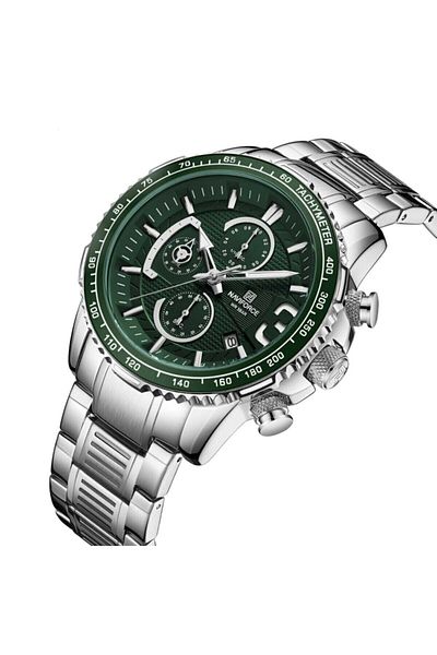 Naviforce NAVIFORCE ACTIVE INDICATOR GREEN DIAL SPORT MEN'S WRISTWATCH