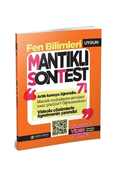 Sadık Uygun Yayınları 7. Sınıf Fen Bilimleri Mantıklı Son Test / Kolektif / S...