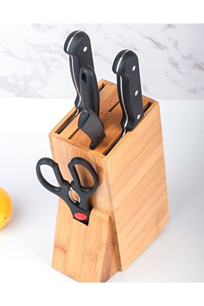 LILY HOME Βάση μαχαιριού μπαμπού μικρού μεγέθους -10529