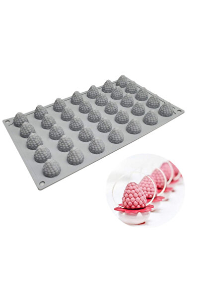 adarya Profesyonel Silikon Böğürtlen Kalıbı