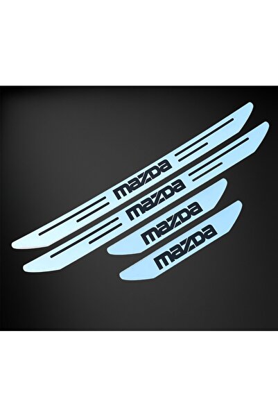 Cartex MAZDA Araçlarına Uyumlu Kapı Eşik Yazısı Krom