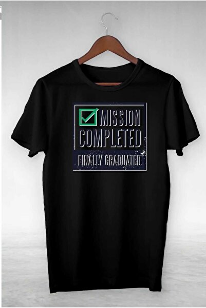 PERISENSE Μπλουζάκι Unisex Γυναικείο Ανδρικό Mission Completed Design Printed...