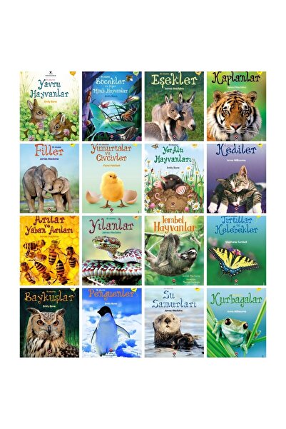 Tübitak Yayınları 20 kitap ilk okuma seti İLGİNÇ HAYVANLAR KİTAP SETİ 7+ yaş