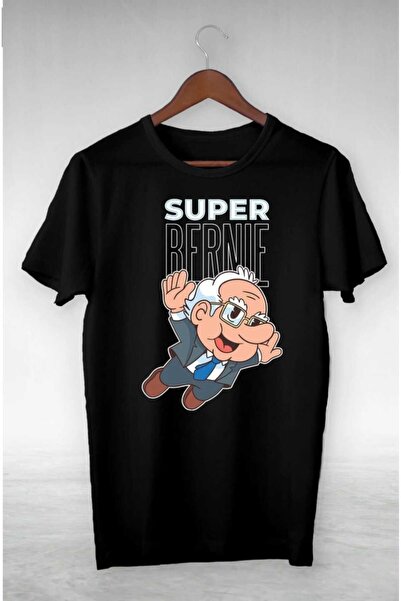 PERISENSE تي شيرت سوبر بيرني مطبوع كبير الحجم للنساء والرجال للجنسين