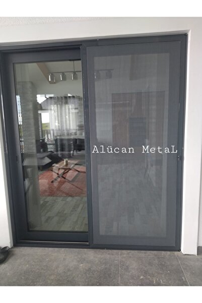 Alücan Yana Kayar Sürme Sineklik (KEDİ TÜLLÜ, TEK KANAT)