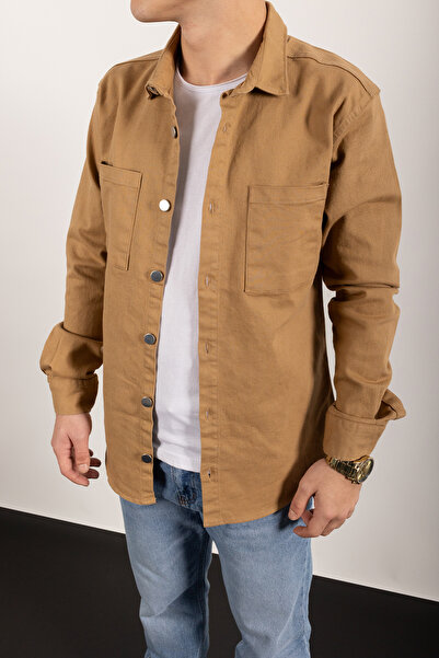 WAMOSSALAPLI GABARDIN DENIM SHIRT