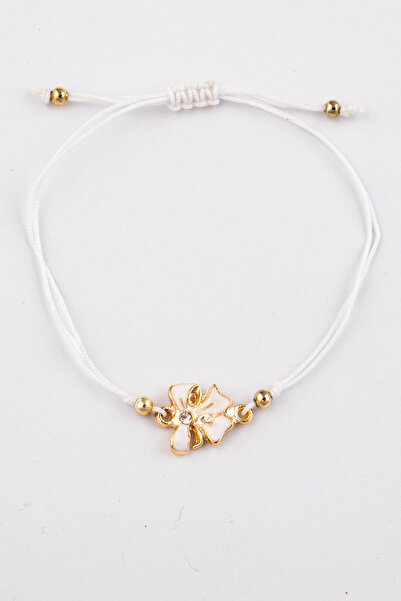 Sortie Aksesuar Macrame Rope Bracelet - Figured Bow, Adjustable Height, 105 M...