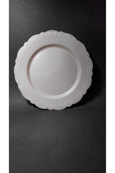 Evinizin Yardımcısı 6 Pcs Mica and Party Plates for Birthday - 19 cm Plastic Plate