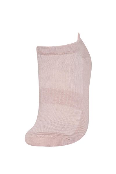 DeFacto Woman's 3-Piece Cotton Booties Socks B6014axns