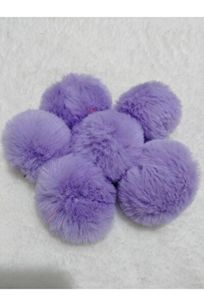 TAKITOPYA 6 cm lik tavşan tüyü ponpon