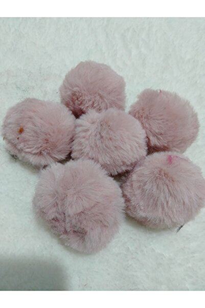 TAKITOPYA 6cm lik tavşan tüyü ponpon