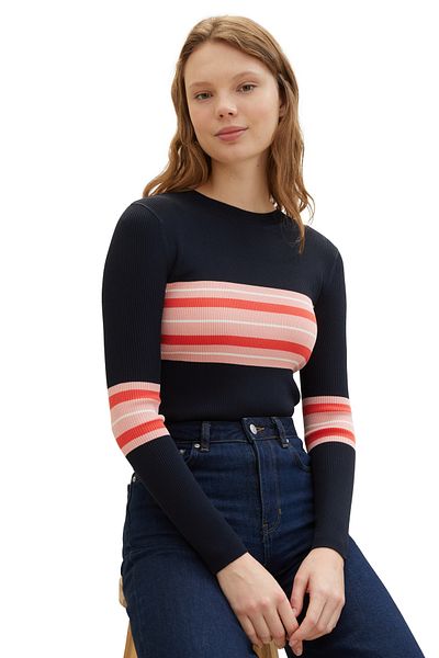 Tom Tailor Denim Bordás kötött ing
