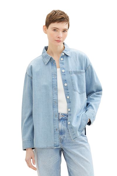 Tom Tailor Denim oversized džínová košile